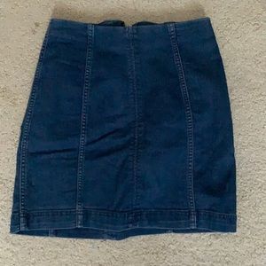 Free People Denim Skirt